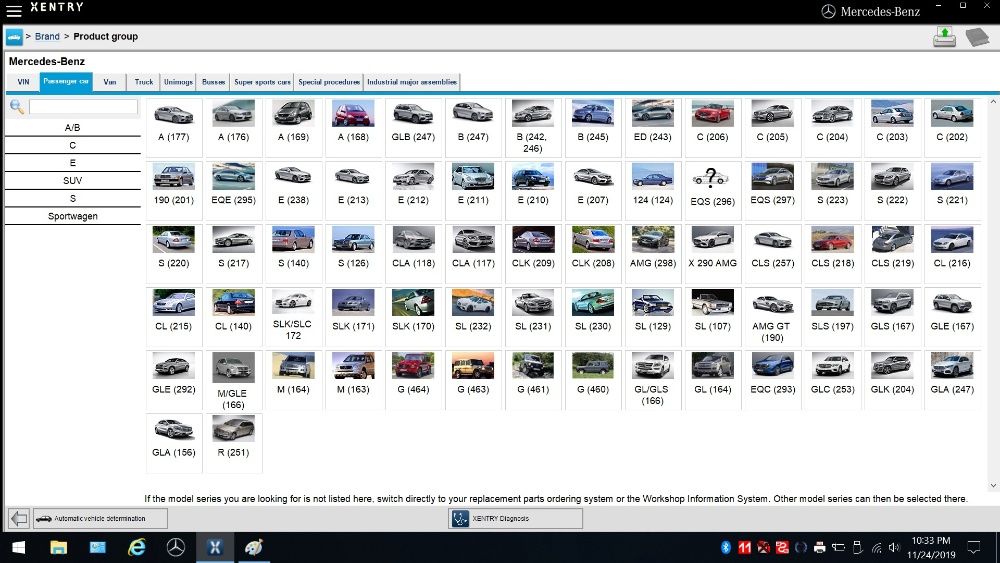 Диагностика Mercedes Star / Xentry DAS снимка