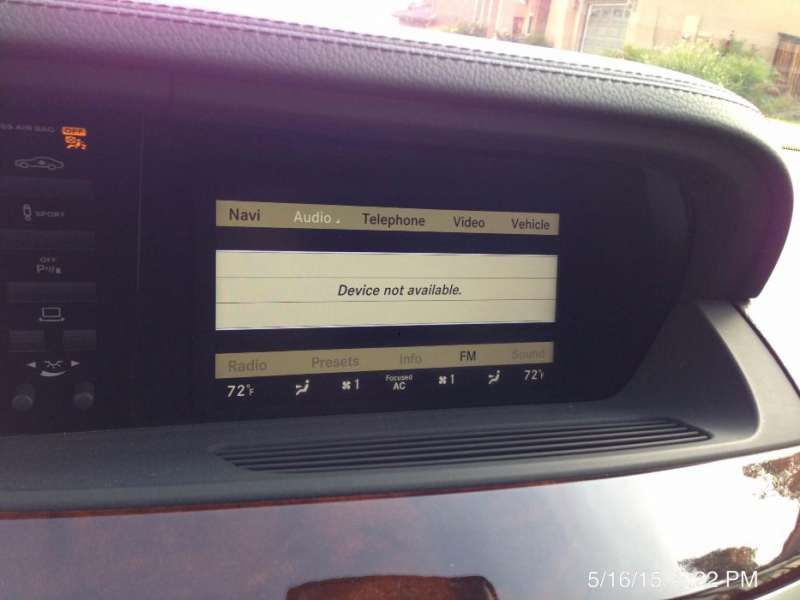 Ремонт усилвател Mercedes W221 Harman Kardon снимка