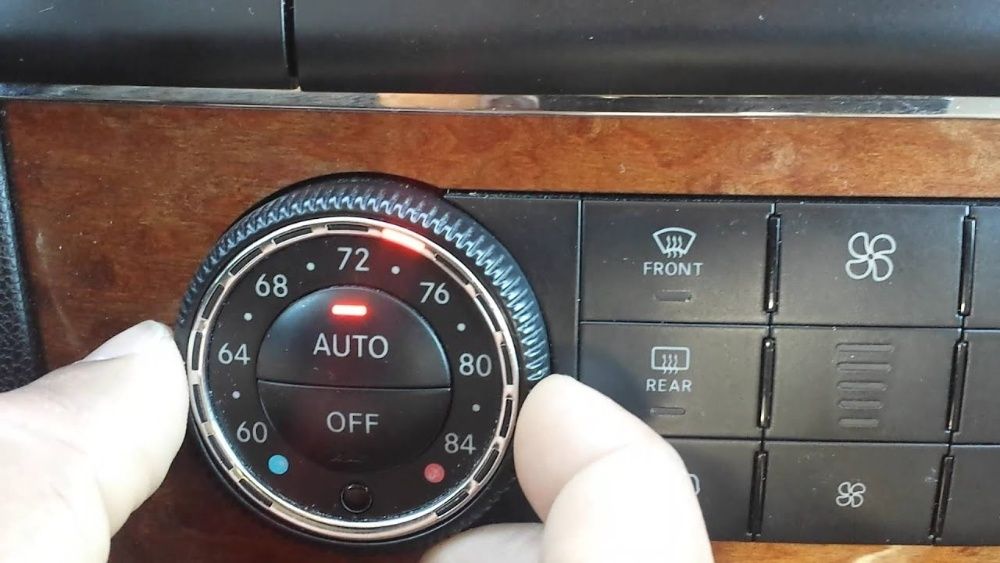 Ремонт бутони климатроник Mercedes W164 / W163