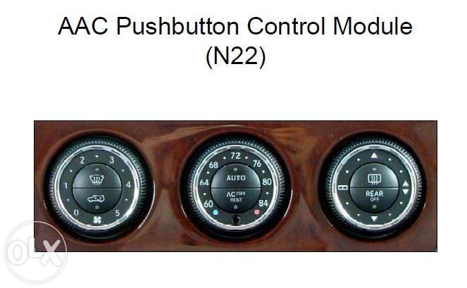 Ремонт бутони климатроник Mercedes W164 / W163 снимка