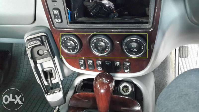 Ремонт бутони климатроник Mercedes W164 / W163 снимка